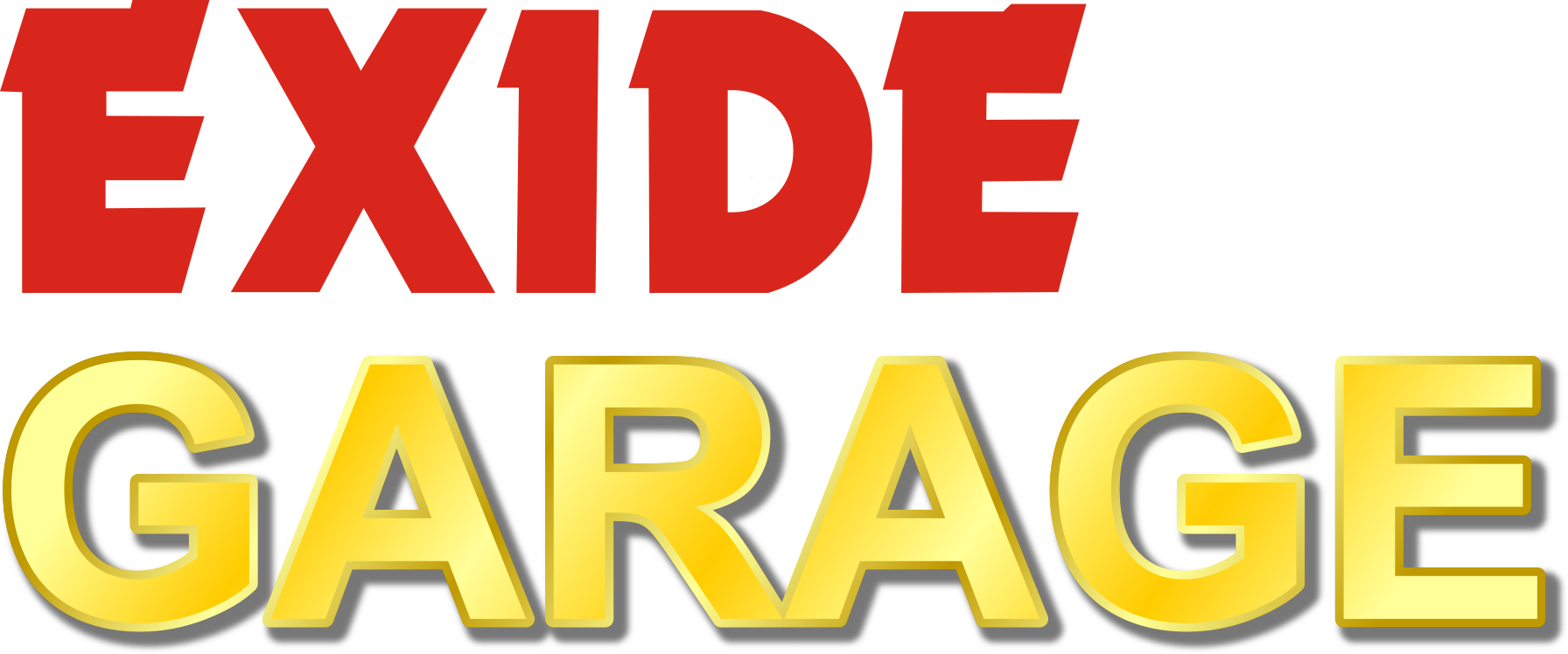 EXIDE GARAGE LOGO